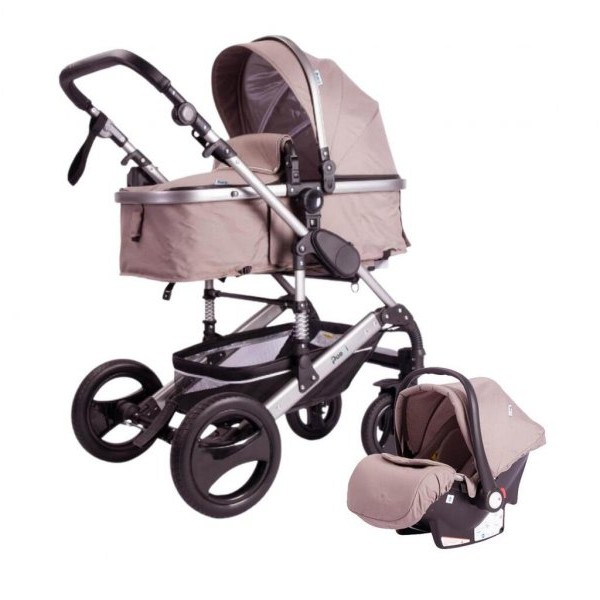 Puerri Passeggino kolica za bebe 3 u 1 - Beige