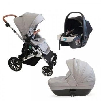 Puerri Trio sistem Diamond, Grey & Silver frame