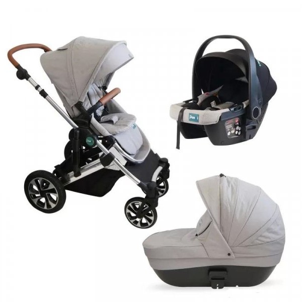 Puerri Trio sistem Diamond, Grey & Silver frame
