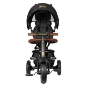 QPlay Dečiji tricikl Rito Deluxe S380-17 - Crna
