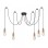 RABALUX Dollien 72075 E27 5 x 60 W Visilica