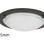 RABALUX Plafonjera ufo crna 5103