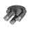 RABALUX Plafonjera zircon crna 5071