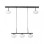 RABALUX Visilica calista crna 3060