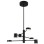 RABALUX Visilica solomon crna 6355