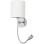 RABALUX Zidna lampa larkin hrom 6529