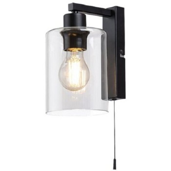 RABALUX Zidna lampa Miroslaw crna 5077