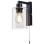RABALUX Zidna lampa Miroslaw crna 5077