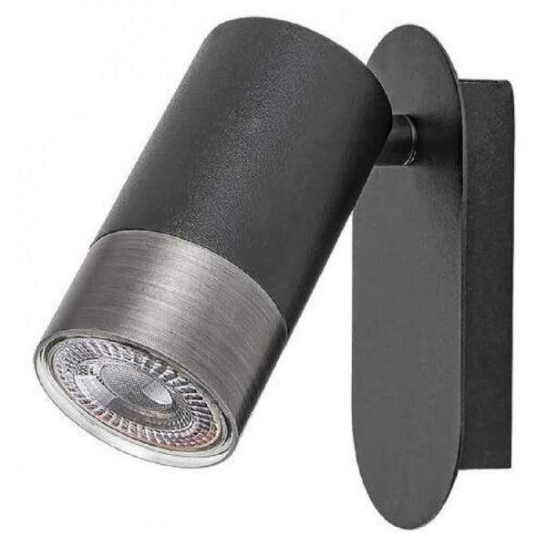 RABALUX Zidna lampa zircon crna 5069