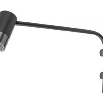 RABALUX Zidna lampa Zircon crna 5072