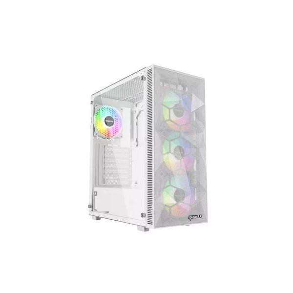 RAIDMAX Kuciste Raidmax Talos window/White, 4x 120mm FRGB/650W/RT650RGBW