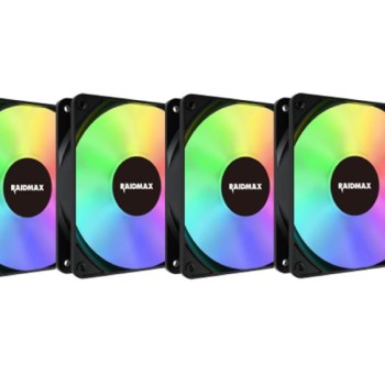 RAIDMAX X-AIR ARGB 4x 120mm NVX120FBDC4 Ventilatori za kućište