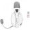 RAMPAGE Bluetooth slušalice crack H11 bele