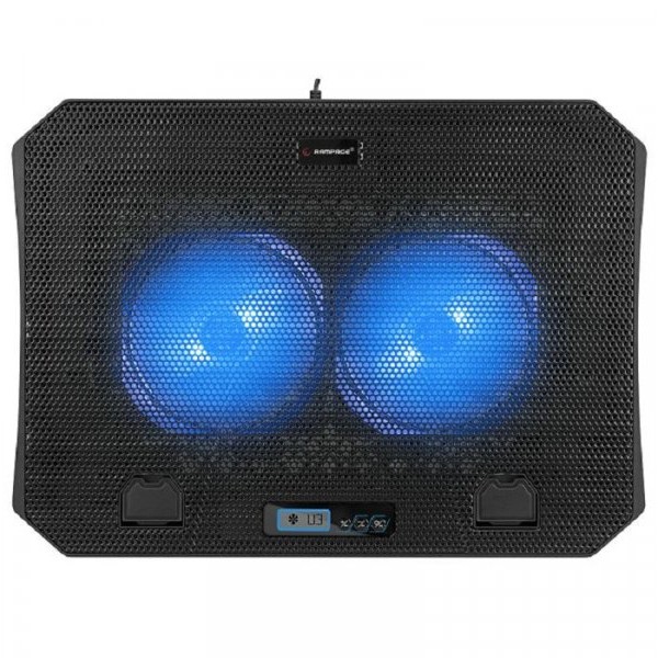 RAMPAGE Podloga za hlađenje AD-RC44 Snow, do 17'', LED display
