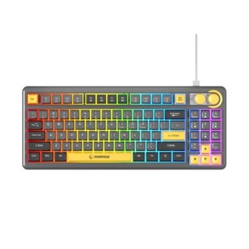 RAMPAGE Tastatura cyclone siva,crna,zuta ( 21542 )