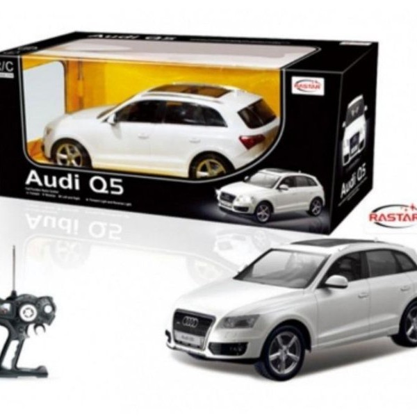 RASTAR Igračka RC auto Audi Q5 1:24 (crni, beli)