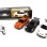 RASTAR Igračka RC auto Porsche GT3 1:24 (crni, beli)