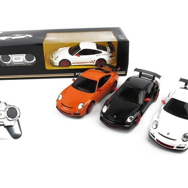 RASTAR Igračka RC auto Porsche GT3 1:24 (crni, beli)