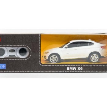 RASTAR Igračka RC automobil BMW X6 1:24 (crveni, beli)