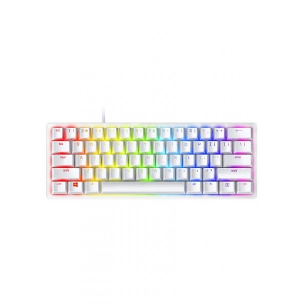 RAZER Huntsman Mini Mercury Edition 60% Opto-Gaming Keyboard (Linear Red Switch)
