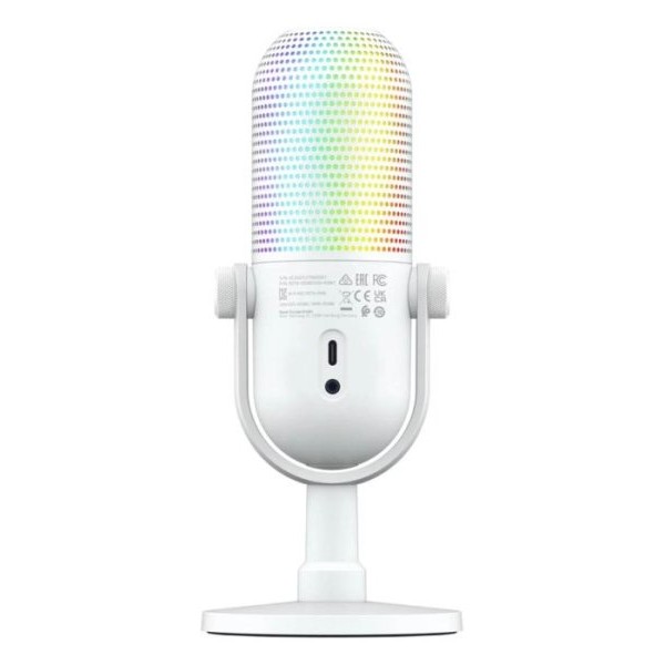 RAZER Mikrofon Seiren V3 Chroma - RGB USB Mic - White Edition - FRML