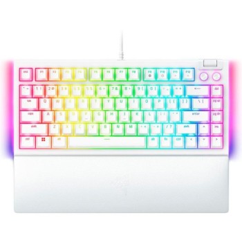 RAZER Tastatura BlackWidow V4 75% - Hot-swappable Mechanical Gaming Keyboard - White - US Layout