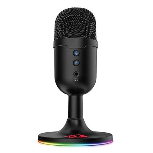 REDRAGON Pulsar Gaming Microphone Crni RGB Mikrofon