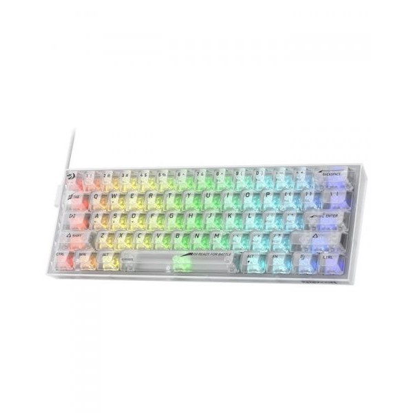 REDRAGON Tastatura Fizz K617 CT - RGB White