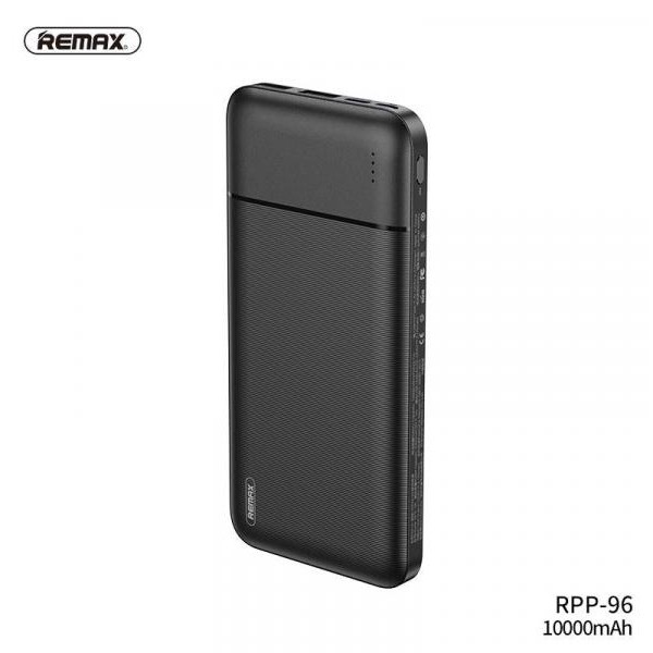 REMAX Back up baterija  Lango RPP-96 2USB 10000mAh crna