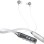 REMAX RB- S20 White Transparent Wireless Neckband Sports Earphone