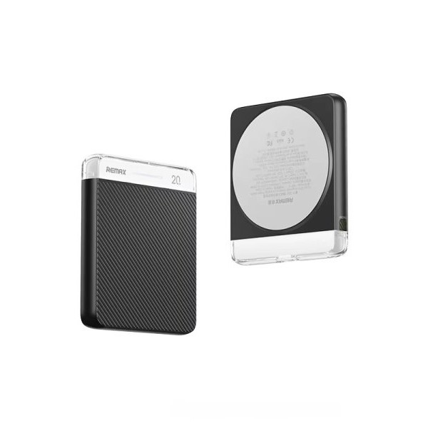REMAX RPP-8 20W Magnetic Wireless Charging Power Bank 5000mAh Black