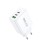 REMAX Strujni Fast punjač Kiddy 1xUSB 3.0 + 2xUSB-C 20W RP-U123, beli