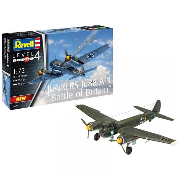 REVELL Maketa Junkers Ju88 A-1 Battle Of Britain