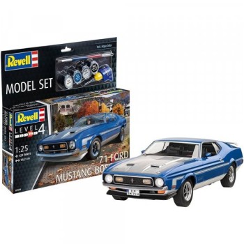 REVELL Maketa Model Set 71 Ford Mustang Boss 351