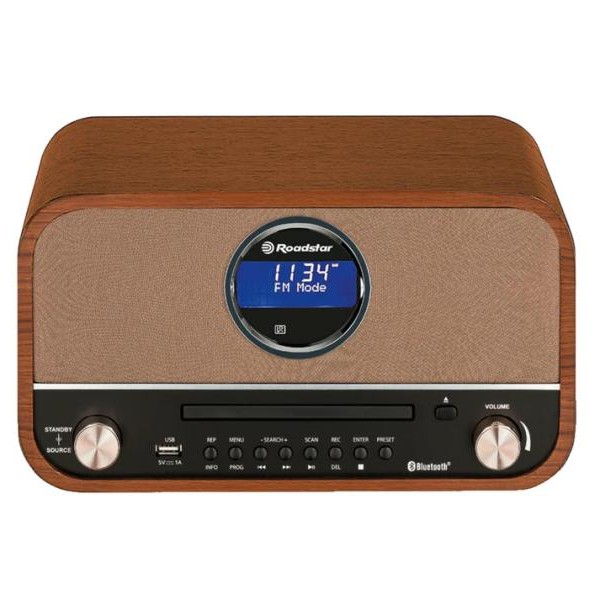 ROADSTAR HRA1782NBT Vintage Style radio