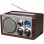 ROADSTAR RSHRA1345US - RETRO RADIO SA DRVENIM KUĆIŠTEM USB/SD