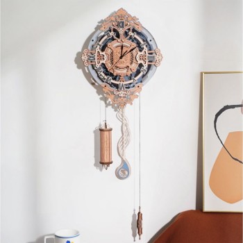 Robotime Romantic Notes Wall Clock (058139)