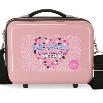 ROLL ROAD ABS Beauty case Orchid pink