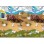 ROLLMATZ Podloga za igranje Dinosaurus + 6 flomastera 200 x 120cm