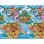 ROLLMATZ Podloga za igranje Morska Sirena 200 x 120cm