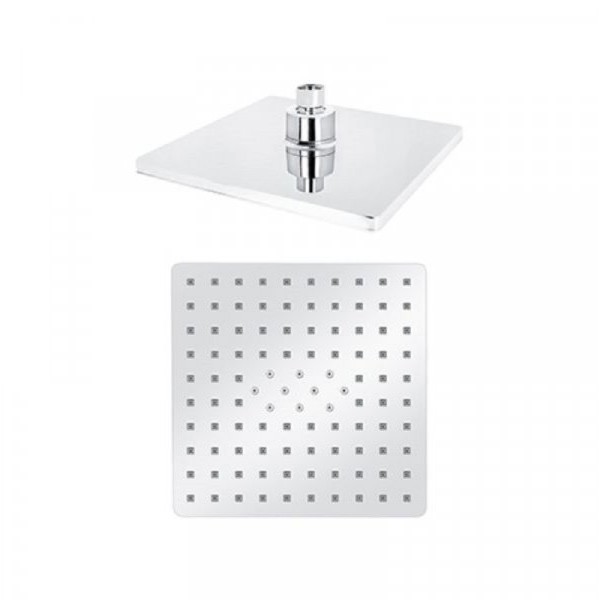 Rosan Tuš ruža za usponski priključak 1/2'', 210x210mm
