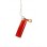 RUSTIK 130 VISILICA 1*E27 RED