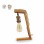 RUSTIK 148 Stona lampa 1XE27 Hrast