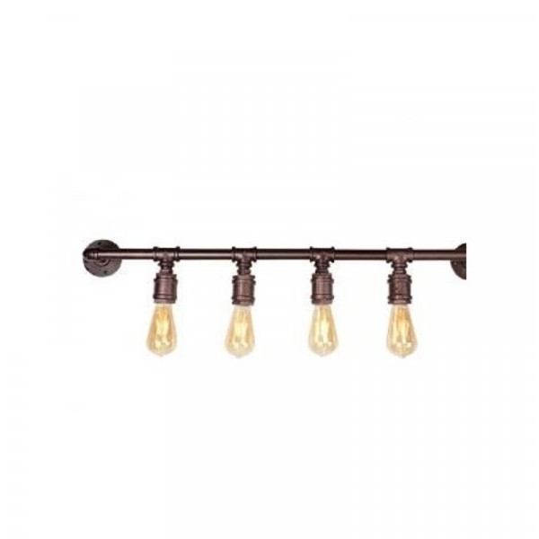 RUSTIK 29 ZIDNA LAMPA W0021-4 4*E27 cupreous