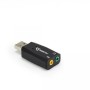 S BOX Adapter USB C11 , USB / 2 x 3,5 mm