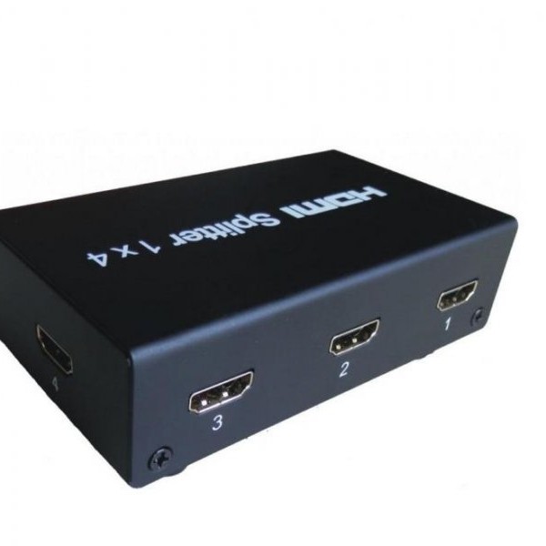S BOX HDMI SPLITTER  HDMI-1.4 4 PORT