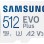 SAMSUNG 512GB MB-MC512SA/EU EVO Plus SDXC memorijska kartica sa adapterom
