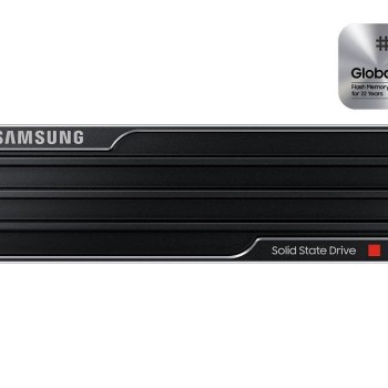 SAMSUNG 8TB M.2 NVMe MZ-VAP8T0CW 9100 Pro Heatsink Series