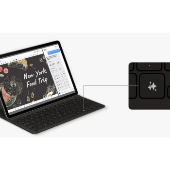 SAMSUNG Futrola sa tastaturom za Tab S9/S9 FE slim crna EF-DX720UBEGWW
