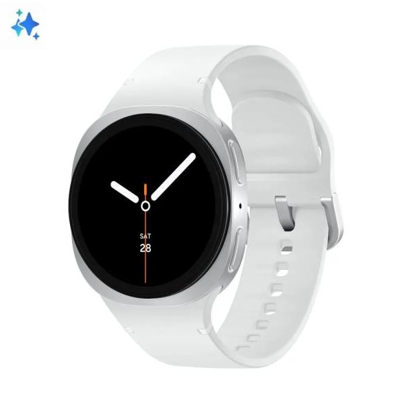 SAMSUNG Galaxy Watch8 (Bluetooth, 40mm) Silver